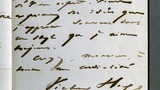 Victor Hugo letter to Alfred de Martonne