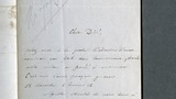 Marie Hugo (Hugo's cousin) letter to Adèle Hugo (Hugo's daughter)