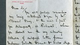 Tiburce Beaugeard letter to John Elliot Hodgkin