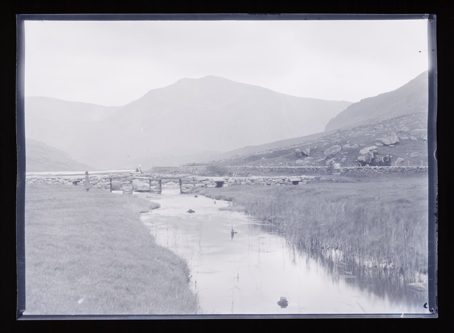 Ogwen, Lakes from head Image credit Leeds University Library