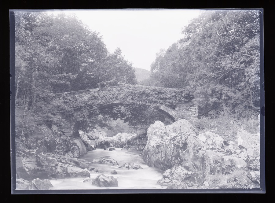 Betws-y-Coed, Lleder Bridge Image credit Leeds University Library