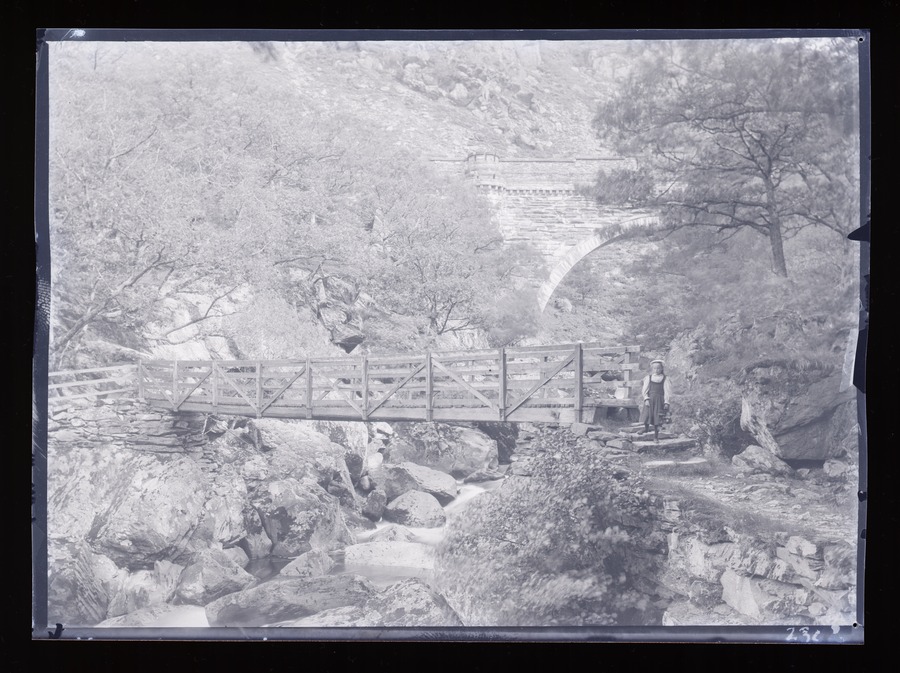 Lleder Valley, Bridge from nr. Kadrich Image credit Leeds University Library