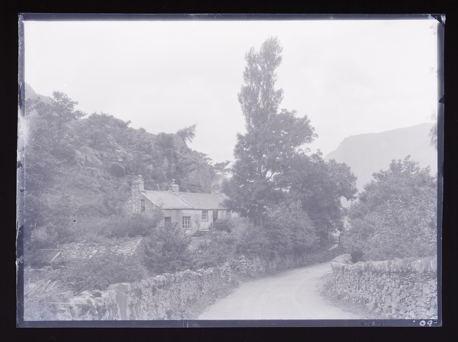Llanberis, from cottages Image credit Leeds University Library