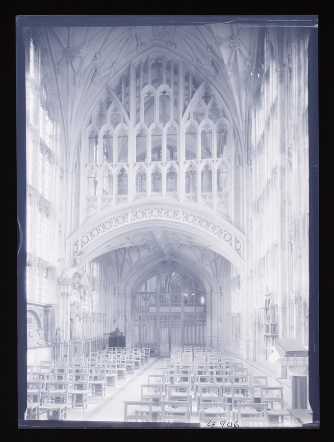 Gloucester Cathedral, Lady chapel Image credit Leeds University Library