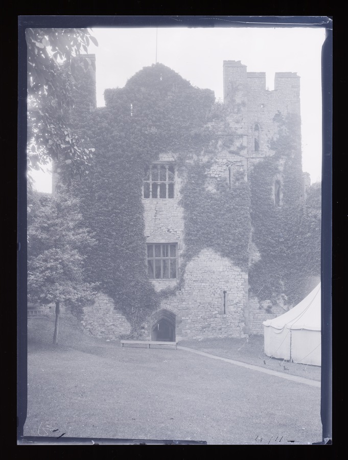 Chepstow Castle Image credit Leeds University Library