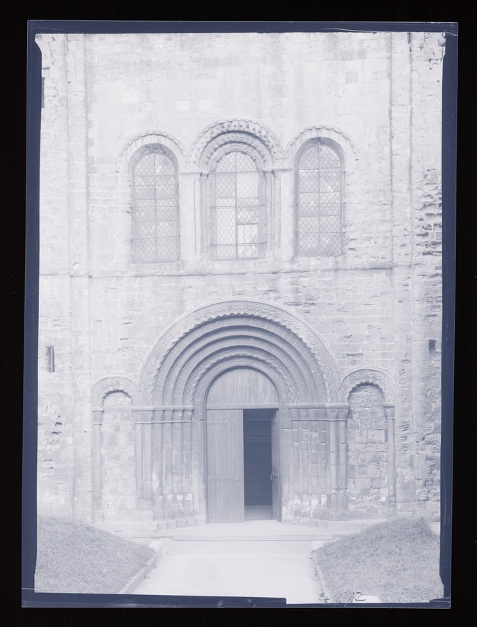 Chepstow Church doorway Image credit Leeds University Library