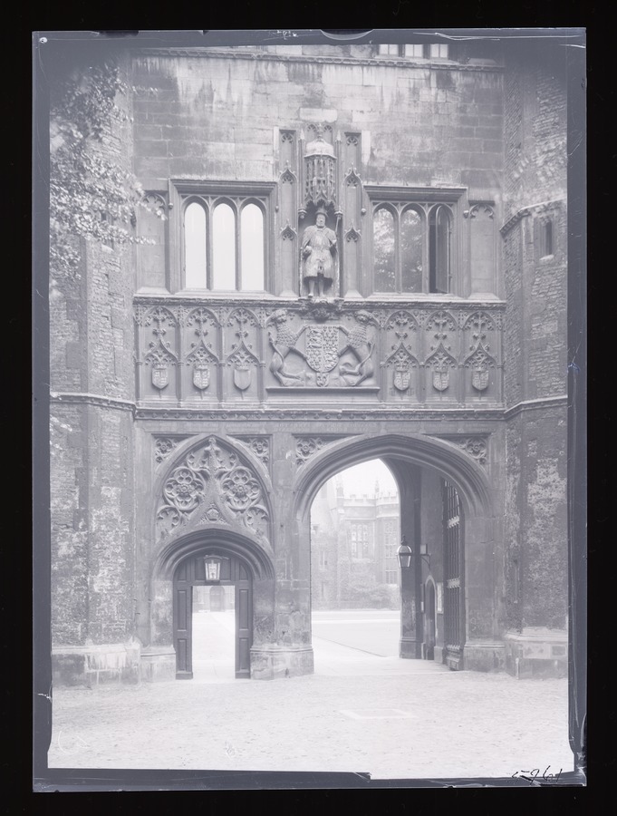 Cambridge, Trinity College Gate Image credit Leeds University Library