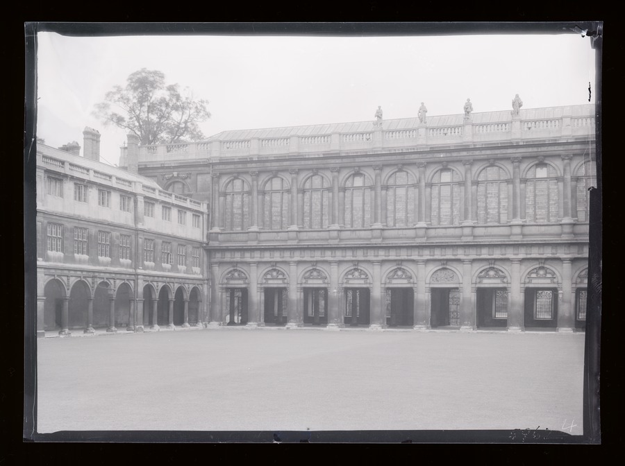 Cambridge, Trinity College Quad Image credit Leeds University Library