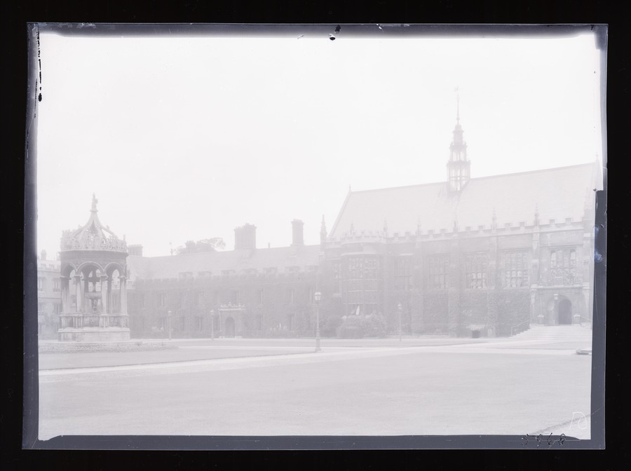 Cambridge, Trinity College Quad Image credit Leeds University Library