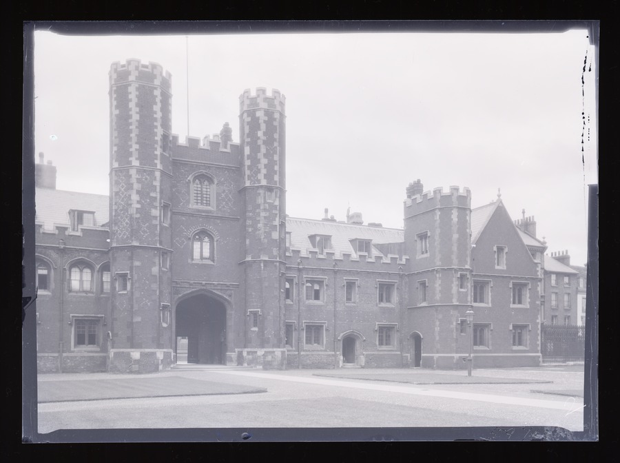 Cambridge St John's College Quad Image credit Leeds University Library