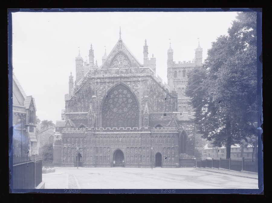 Exeter Cathedral, West Front © University of Leeds