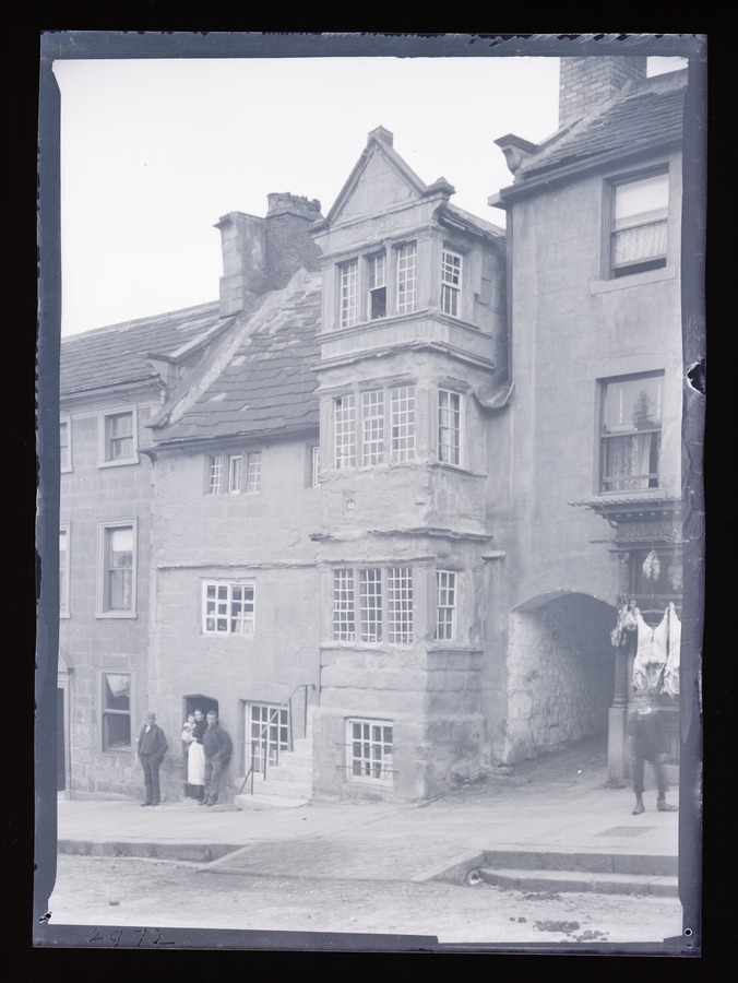 Barnard Castle, Old house Image credit Leeds University Library
