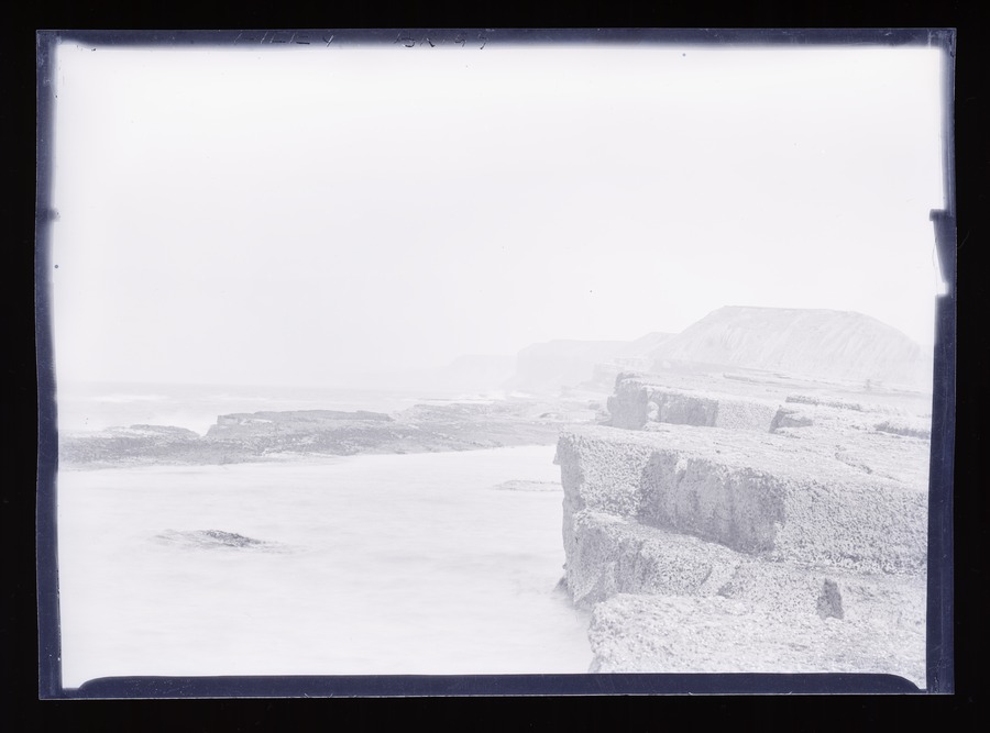 Filey, Brigg and cliffs Image credit Leeds University Library