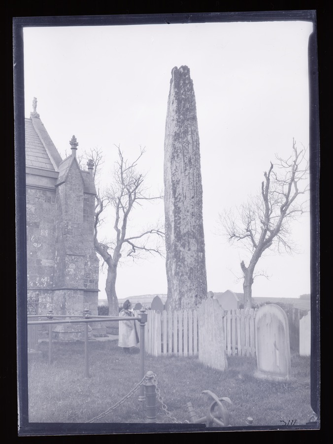 Rudston, Monolith Image credit Leeds University Library