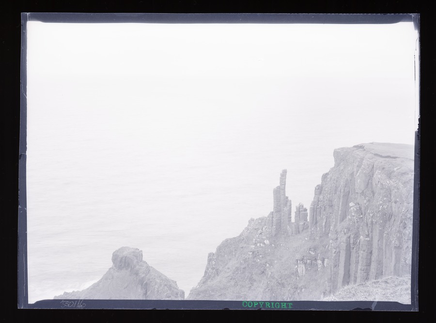 Giant's Causeway, Chimney Stack Image credit Leeds University Library