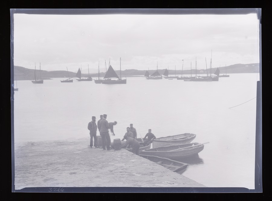 Killybegs, over harbour Image credit Leeds University Library