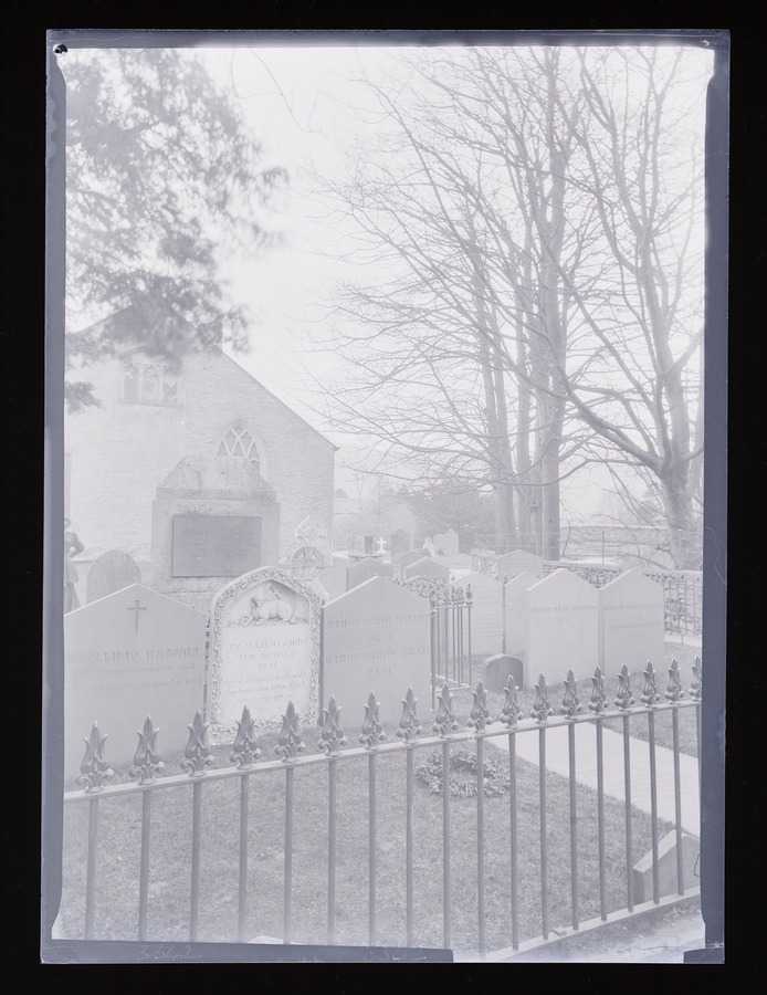 Grasmere, Wordsworth's grave Image credit Leeds University Library