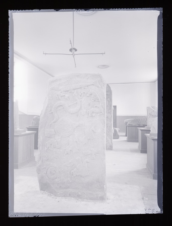 Meigle Sculptured Stones No. 2 back Image credit Leeds University Library
