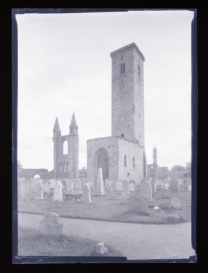 St Andrews Cathedral and St Regulus Image credit Leeds University Library