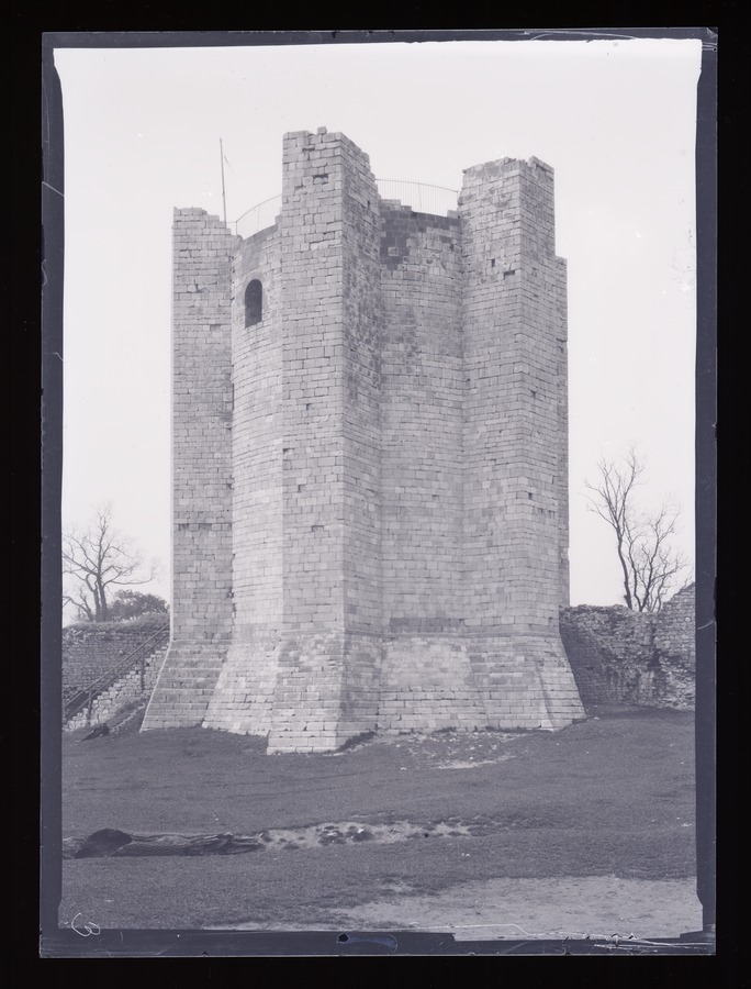 Conisborough Castle Image credit Leeds University Library