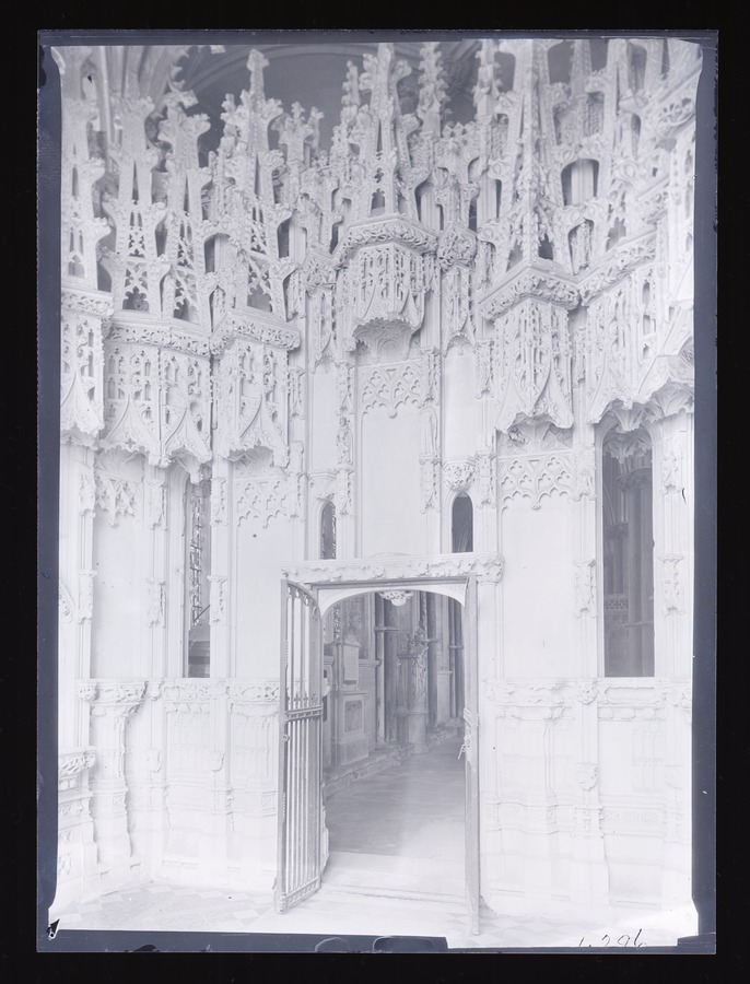Ely Cathedral, Bishop Alcock's Chapel Image credit Leeds University Library