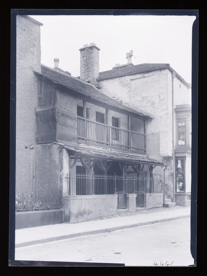 Kirkby Stephen, Old shop, Market PIace Image credit Leeds University Library