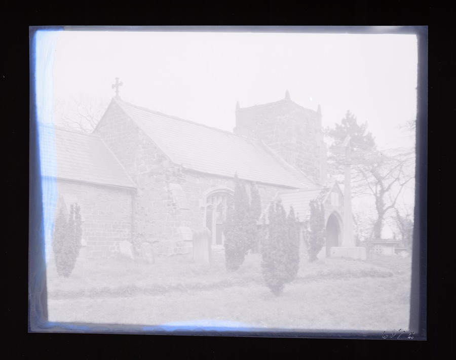 Somersby Church, from SE Image credit Leeds University Library