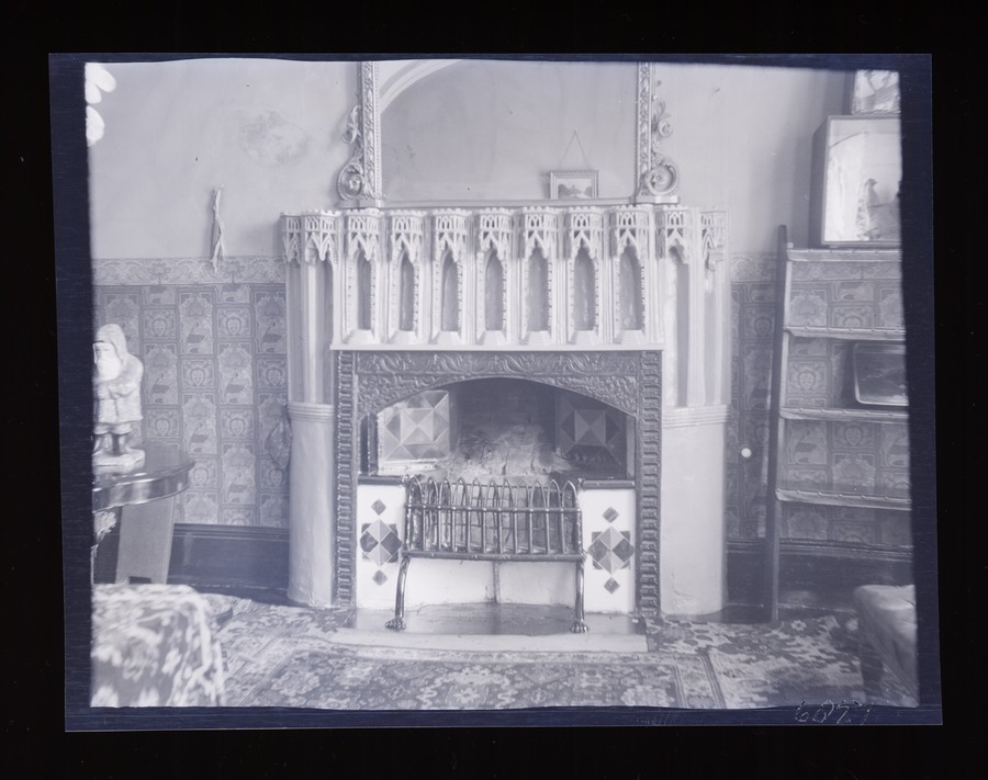Somersby Church, Rectory Fireplace Image credit Leeds University Library