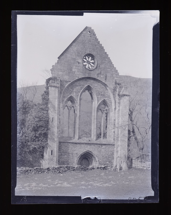 Vale of Crucis Abbey, West front Image credit Leeds University Library