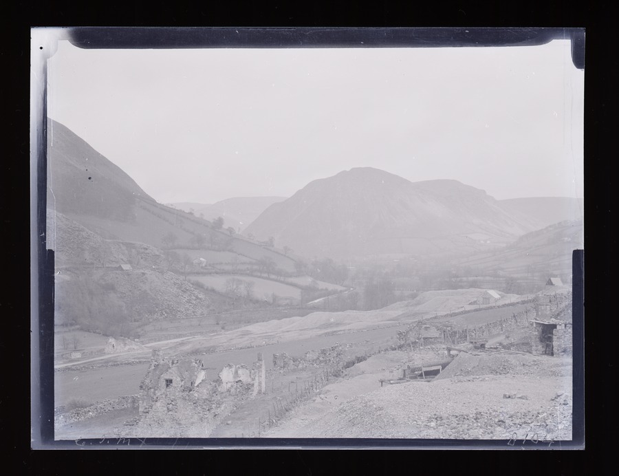 Llangynog, up Pennant valley Image credit Leeds University Library