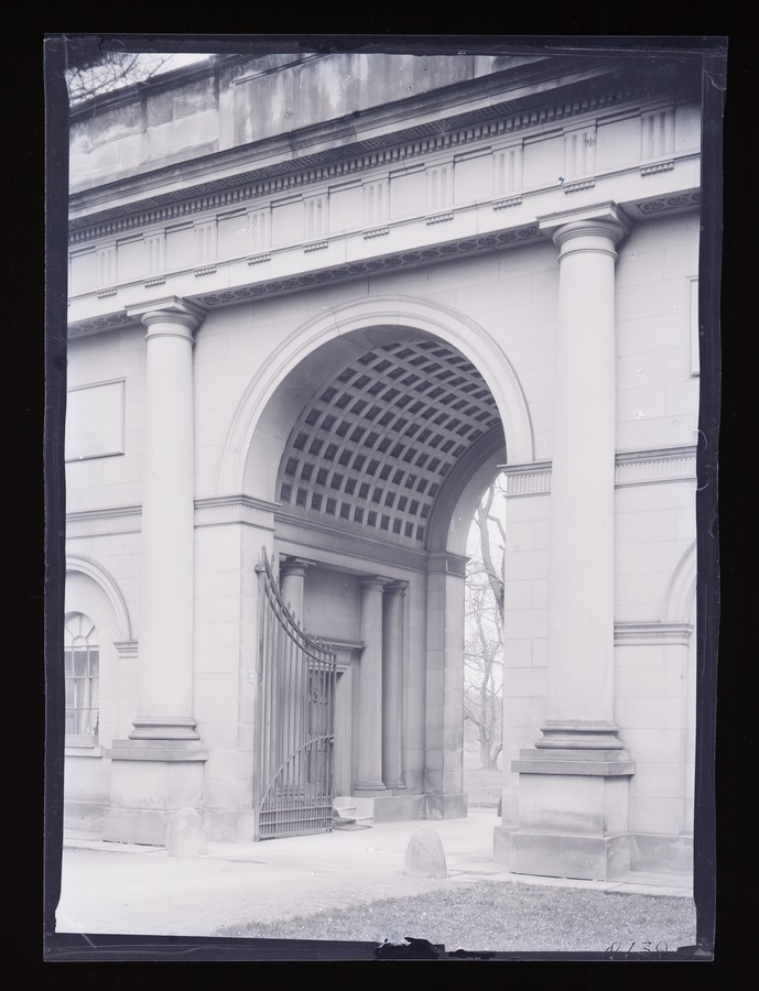 Harewood House, Avenue entrance Image credit Leeds University Library