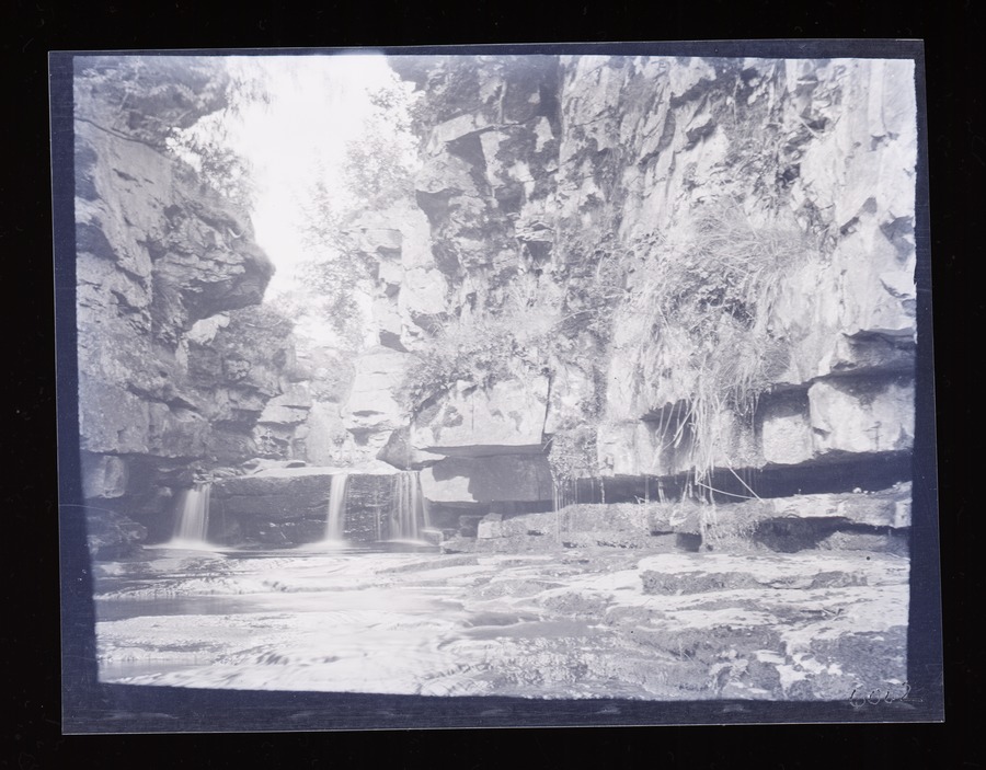 Near Hawes Junction, Hell Gill, source of River Eden Image credit Leeds University Library