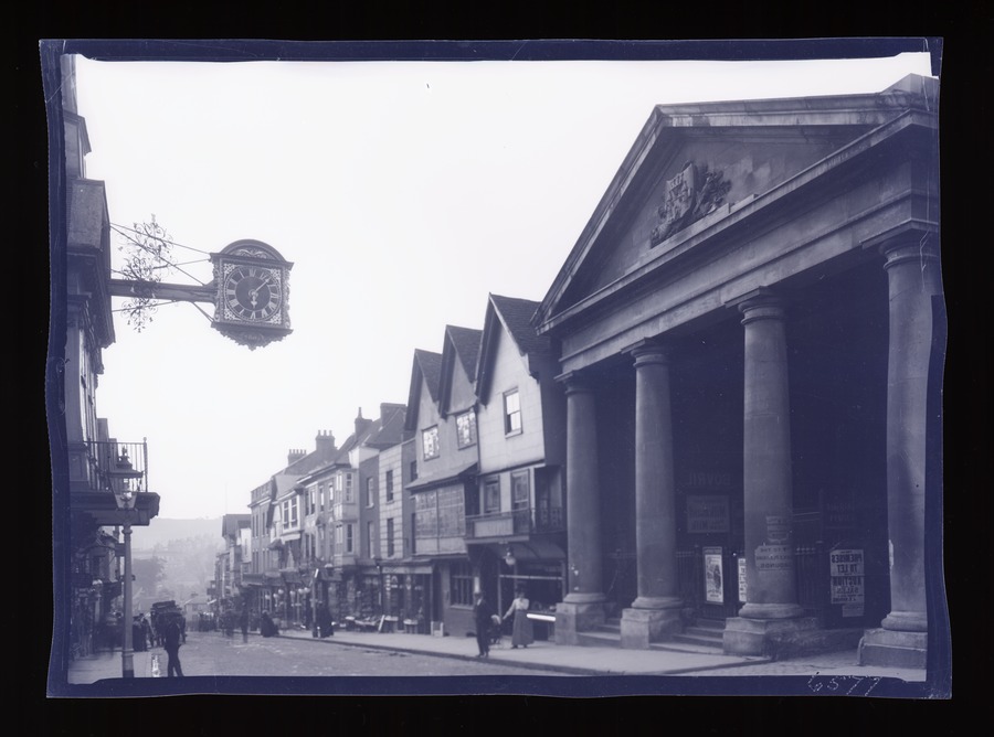 Guildford, High St, down Image credit Leeds University Library