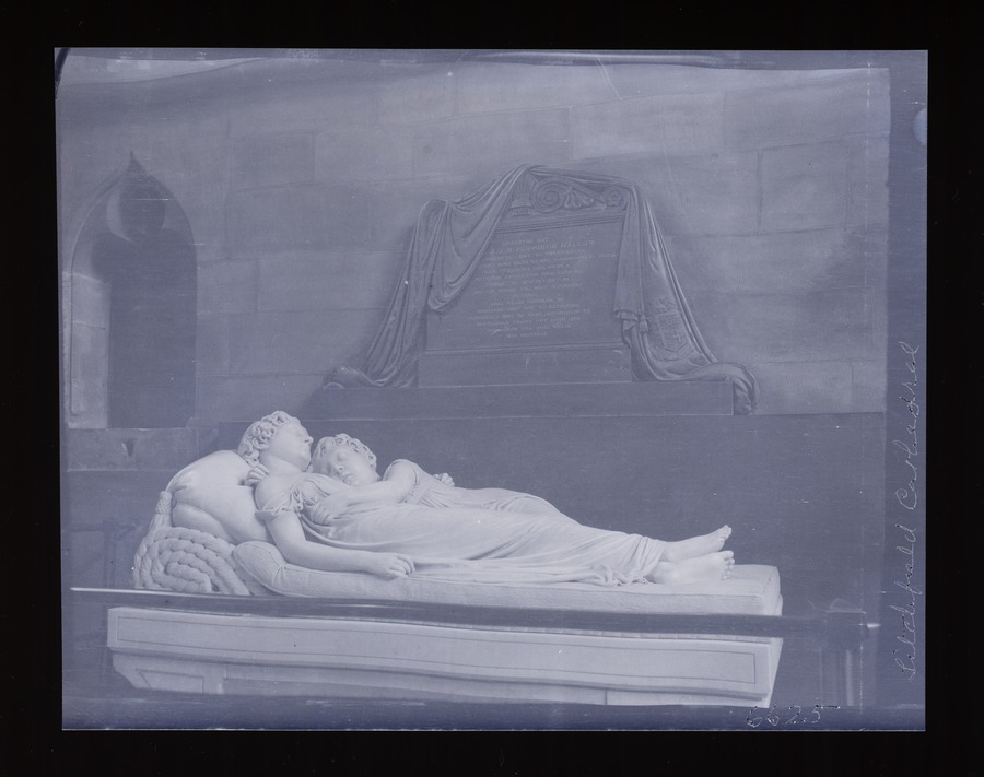 Lichfield Cathedral, ’Sleeping Children' Image credit Leeds University Library