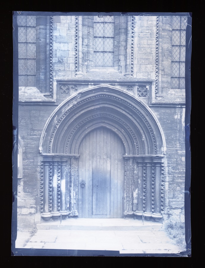 Hedon Church, N door Image credit Leeds University Library