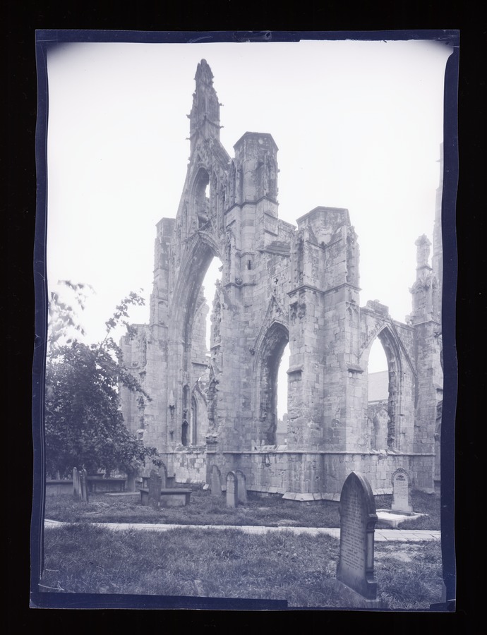 Howden Church from SE Image credit Leeds University Library