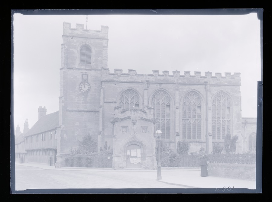 [The Guild Chapel, Stratford-upon-Avon] Image credit Leeds University Library