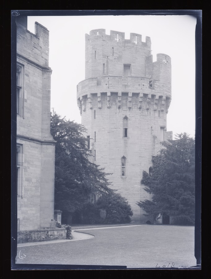 Warwick Castle, [Caesar's Tower] Image credit Leeds University Library