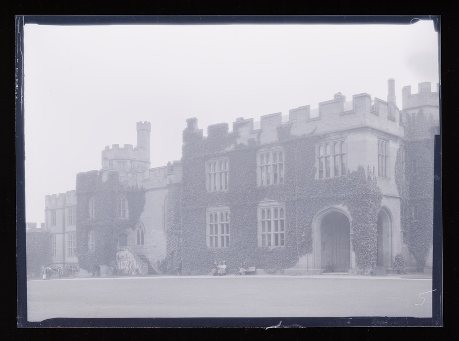 Warwick Castle, interior residences Image credit Leeds University Library