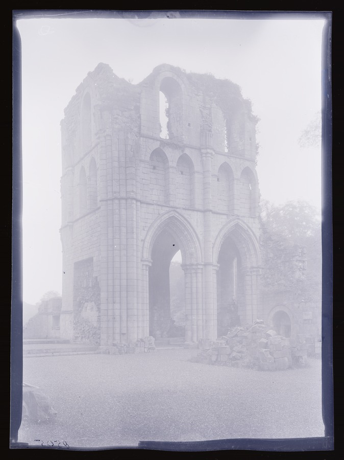 Roche Abbey, S. transept Image credit Leeds University Library