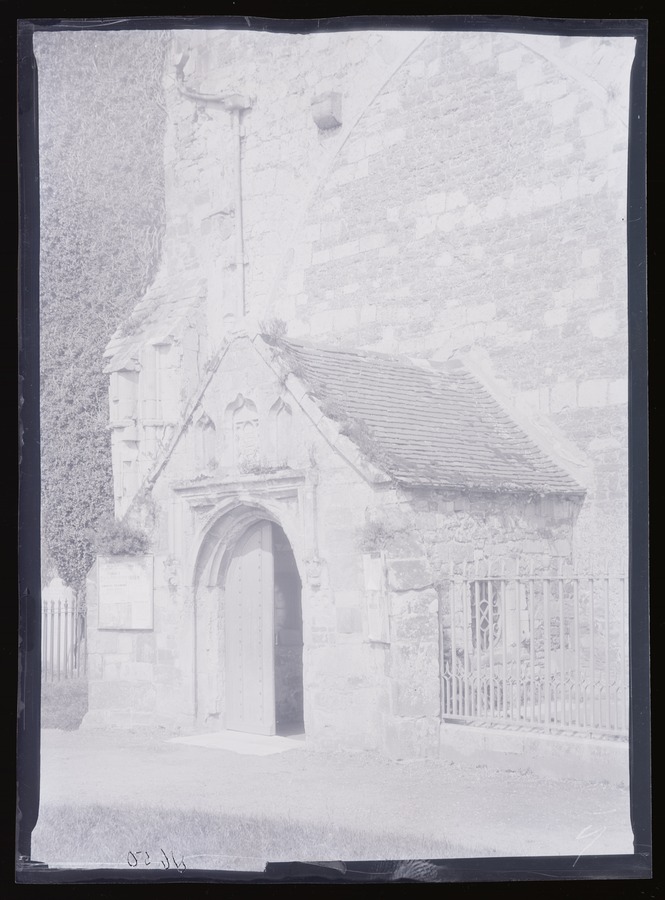 Winchelsea Church, Church porch Image credit Leeds University Library