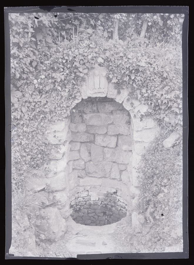 Harbledown Church, Black Prince's Well Image credit Leeds University Library
