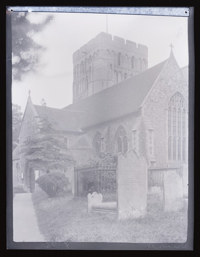 Sandwich Church, from NW Image credit Leeds University Library