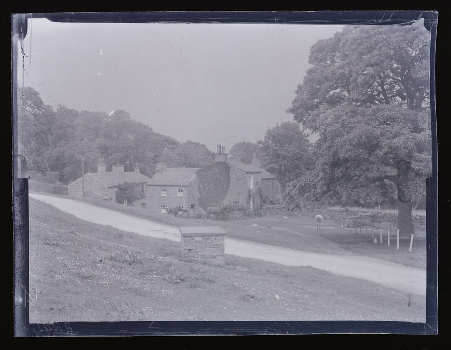 Bainbridge, Cottages Image credit Leeds University Library