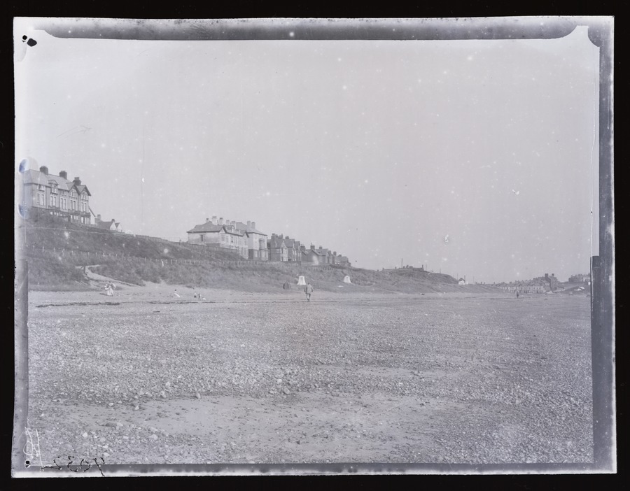Seascale, from sands Image credit Leeds University Library