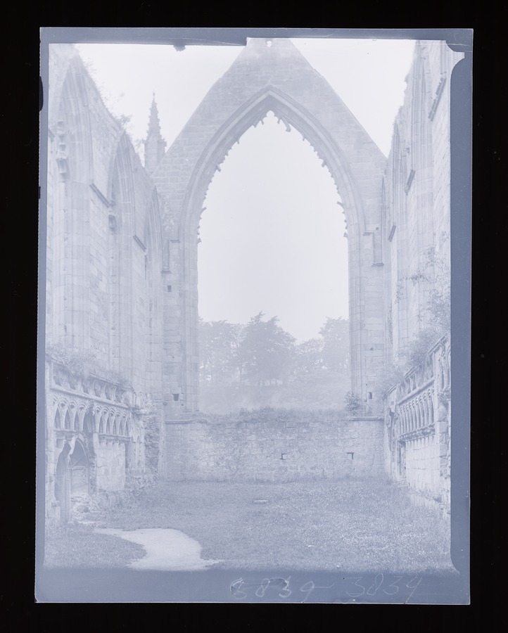 Bolton Abbey, Nave Image credit Leeds University Library