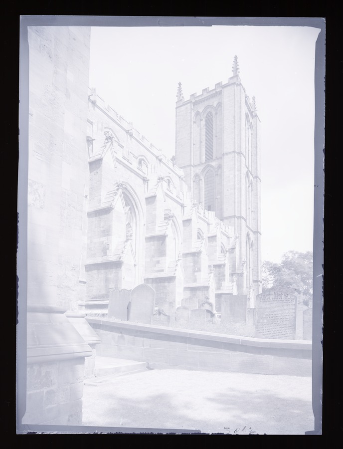 Ripon Minster, South Side Image credit Leeds University Library