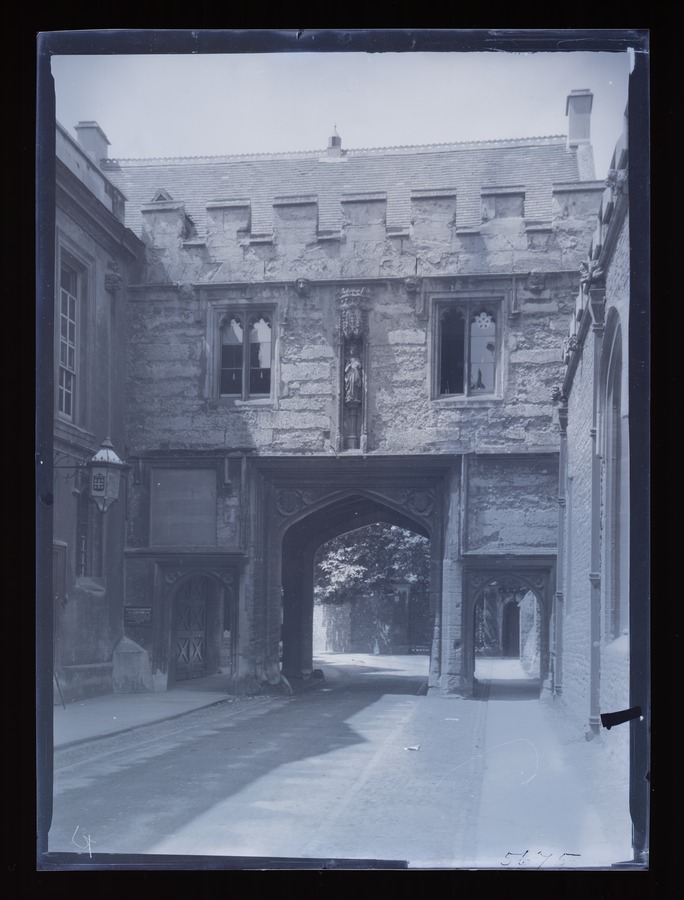 Abingdon, The Abbey Gateway Image credit Leeds University Library