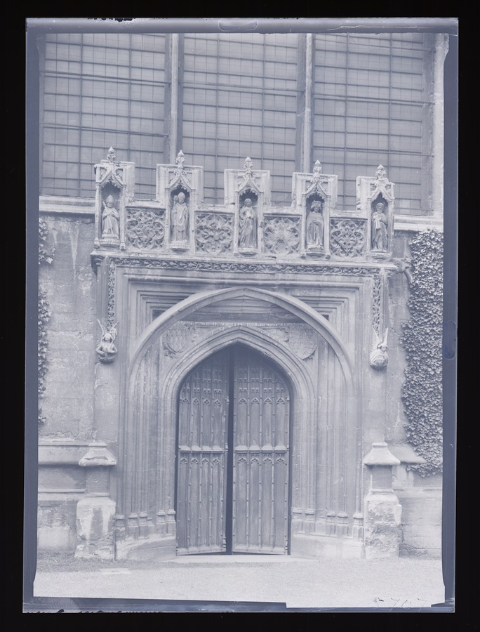 Oxford Magdalene College Doorway Church Image credit Leeds University Library