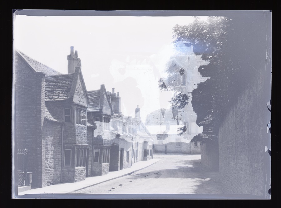Oundle, Old houses Image credit Leeds University Library